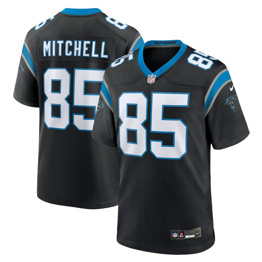 James Mitchell Carolina Panthers Team Game Jersey - Black | NFL Jerseys