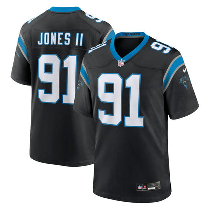 Patrick Jones II Carolina Panthers Team Game Jersey - Black | NFL Jerseys