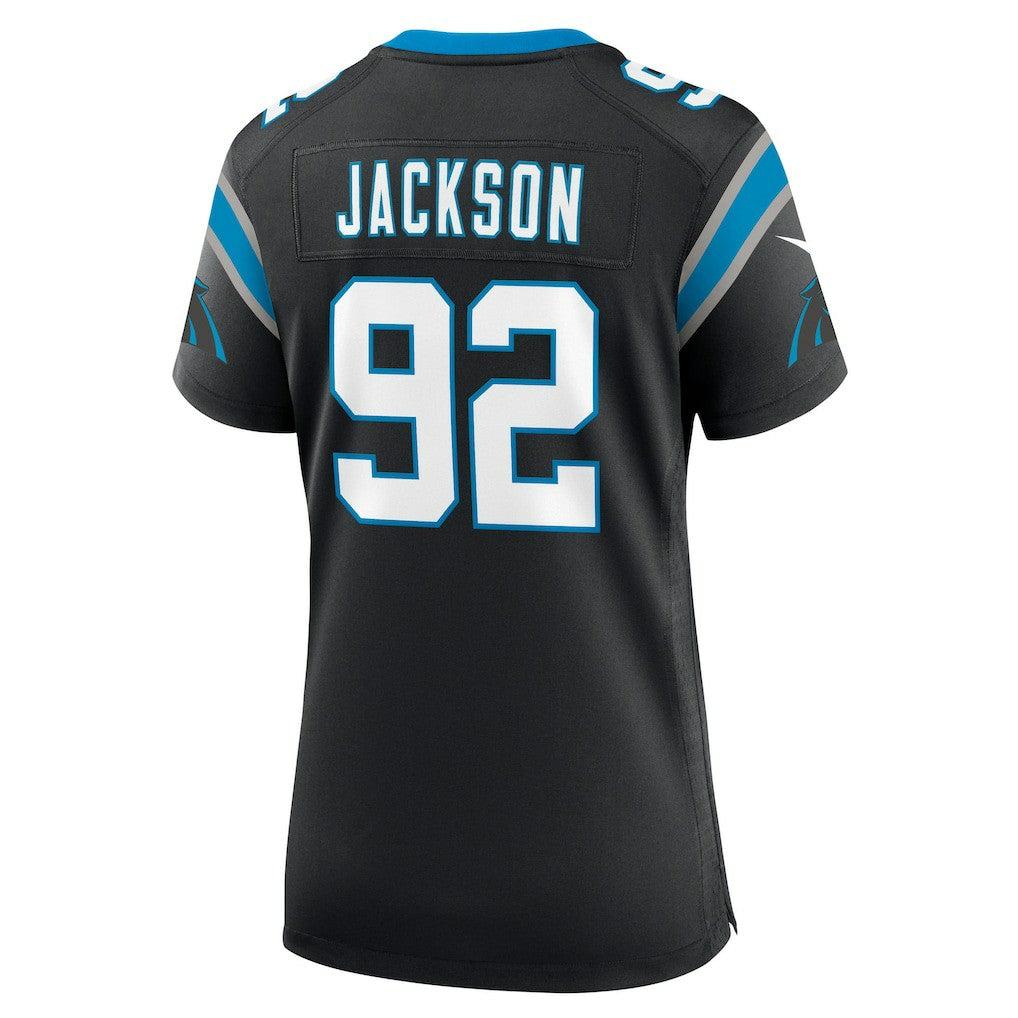 Cam Jackson Carolina Panthers Women's Team Game Jersey Black - Nike