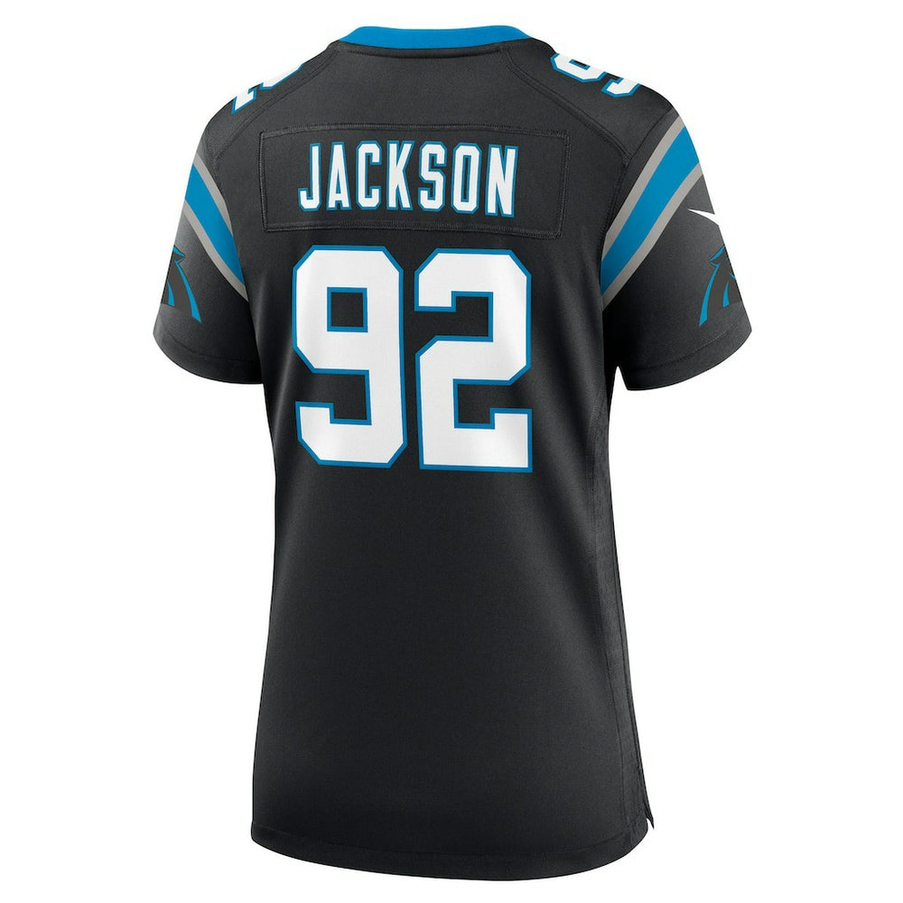 Cam Jackson Carolina Panthers Women's Team Game Jersey Black - Nike