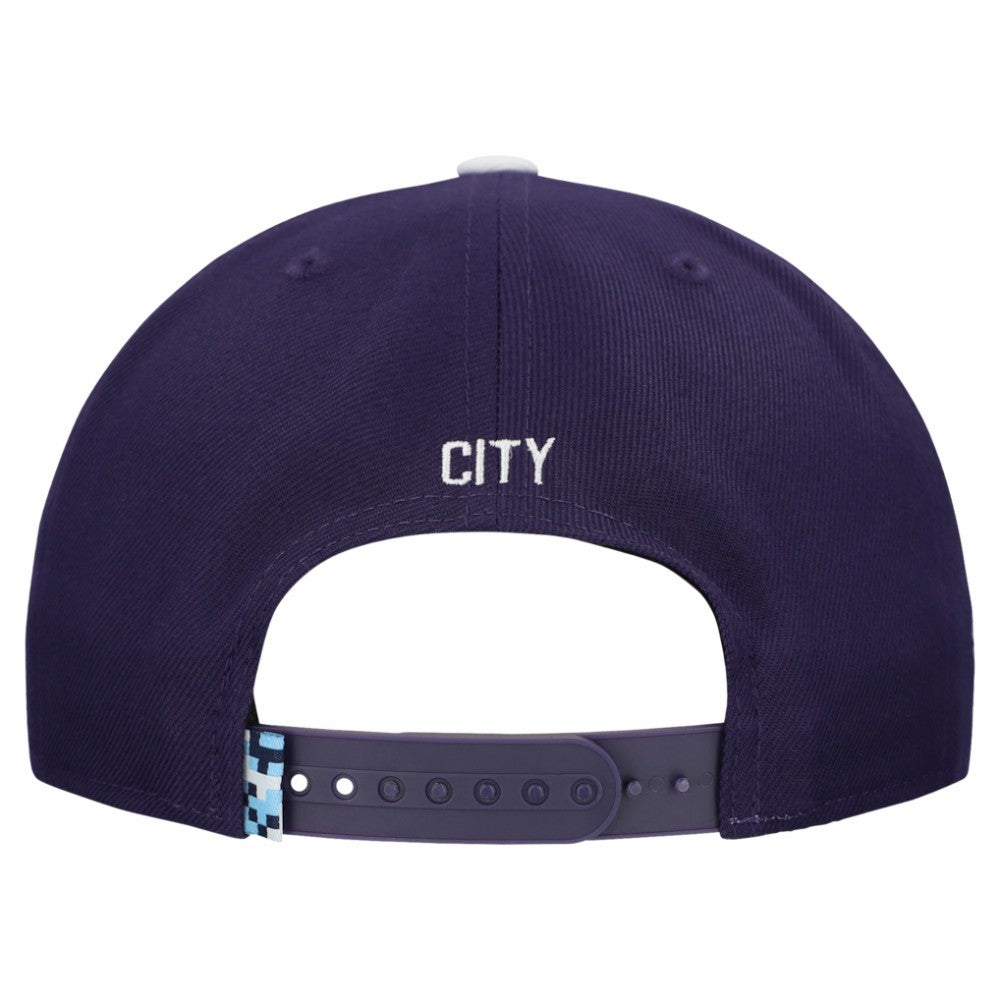 Manchester City Unisex Locale Snapback Hat - Purple