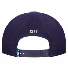Manchester City Unisex Locale Snapback Hat - Purple