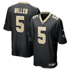 Kendre Miller New Orleans Saints Team Game Jersey Black - Nike