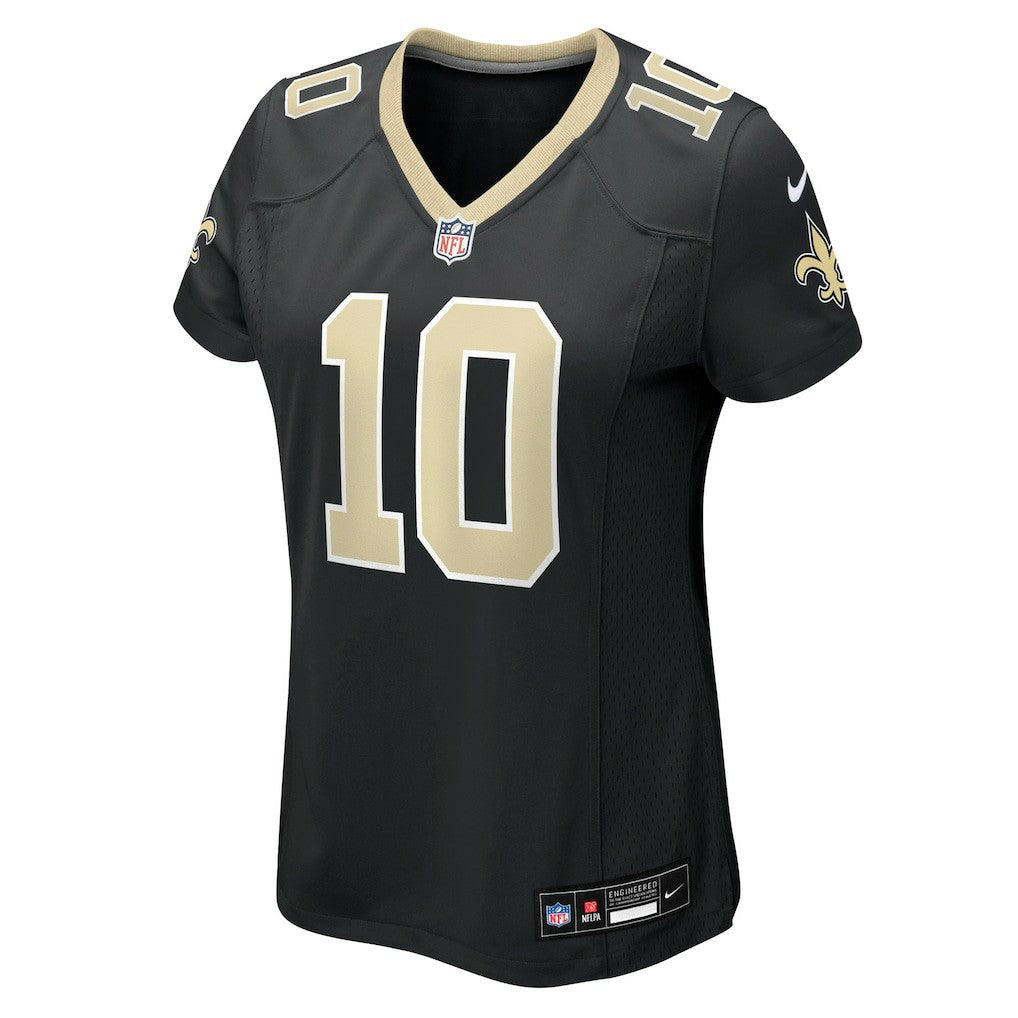 Brandin Cooks New Orleans Saints Women's Team Game Jersey - Black | NFL Jerseys