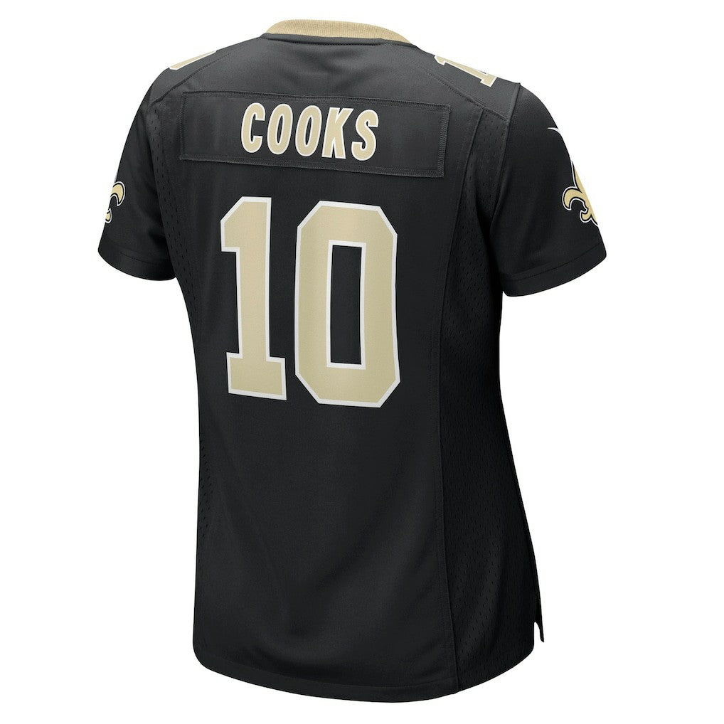 Brandin Cooks New Orleans Saints Women's Team Game Jersey - Black | NFL Jerseys