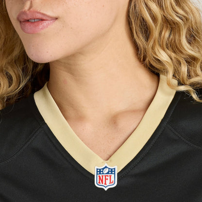 Brandin Cooks New Orleans Saints Women's Team Game Jersey - Black | NFL Jerseys