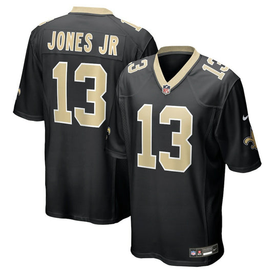 Velus Jones Jr. New Orleans Saints Team Game Jersey - Black | NFL Jerseys