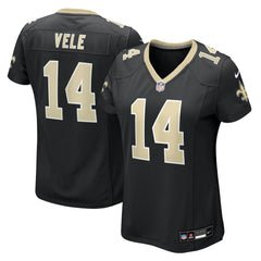Devaughn Vele New Orleans Saints Women's Team Game Jersey Black - Nike
