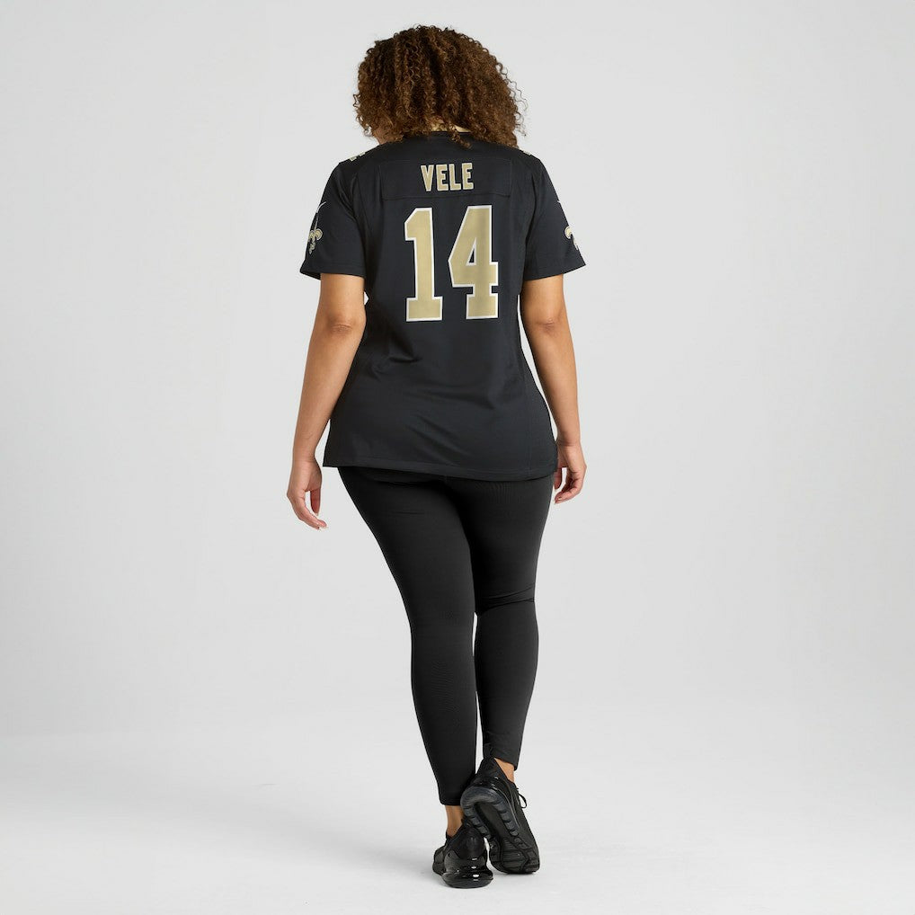 Devaughn Vele New Orleans Saints Women's Team Game Jersey Black - Nike