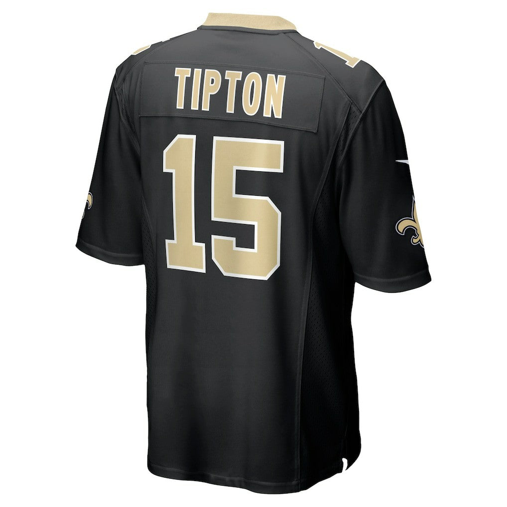 Mason Tipton New Orleans Saints Team Game Jersey Black - Nike
