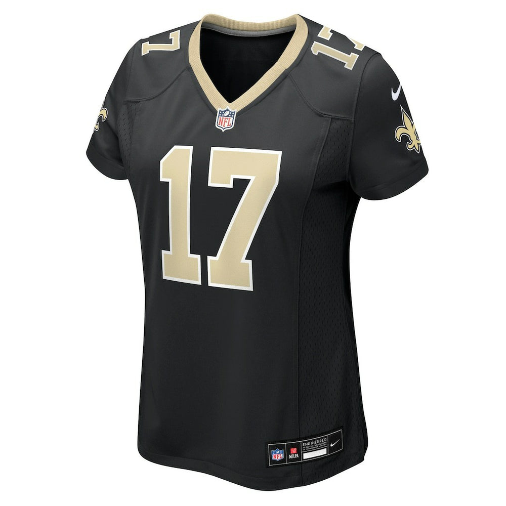 Trey Palmer New Orleans Saints Women's Team Game Jersey Black - Nike