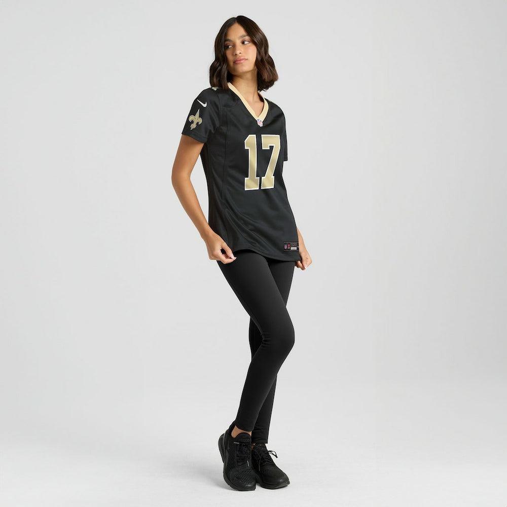 Trey Palmer New Orleans Saints Women's Team Game Jersey Black - Nike