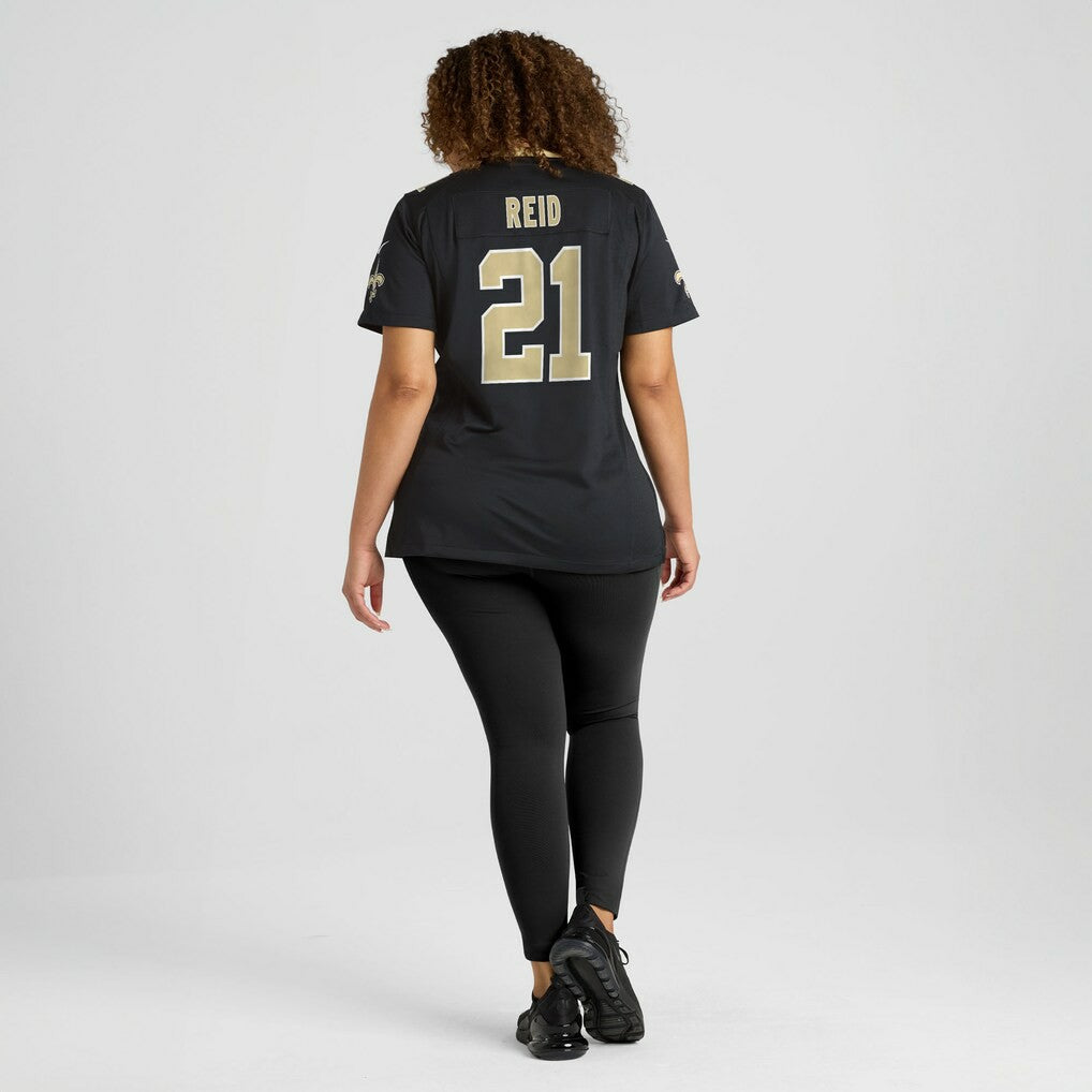 Justin Reid New Orleans Saints Women's Team Game Jersey Black - Nike
