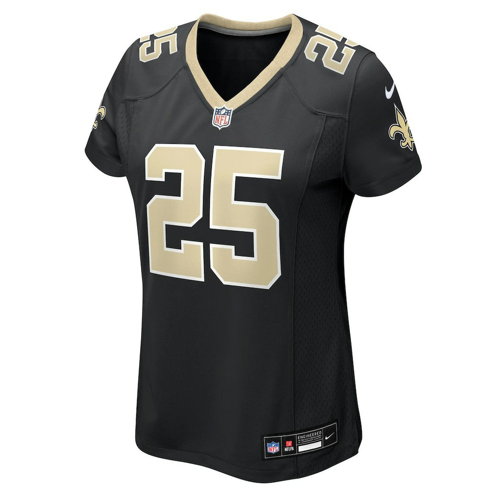 Rejzohn Wright New Orleans Saints Women's Team Game Jersey Black - Nike