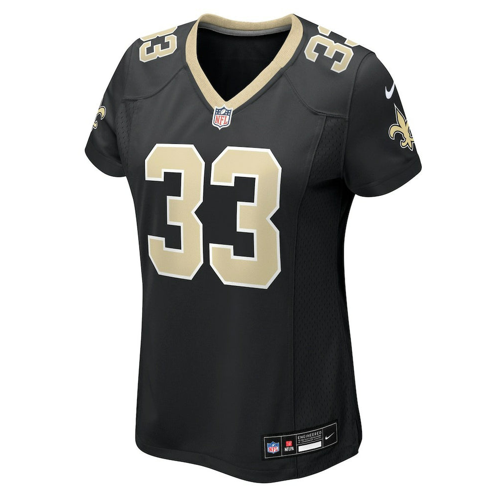 Jonas Sanker New Orleans Saints Women's Team Game Jersey Black - Nike