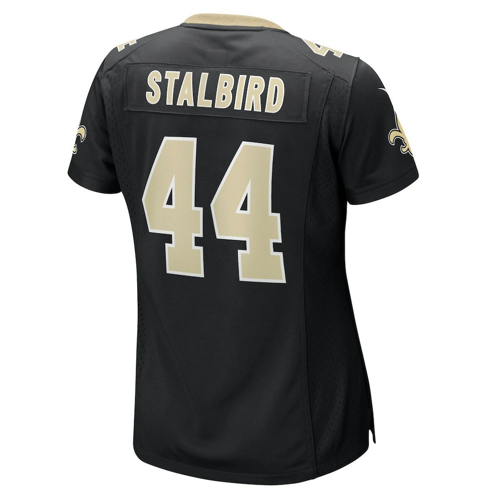 Isaiah Stalbird New Orleans Saints Women's Team Game Jersey Black - Nike