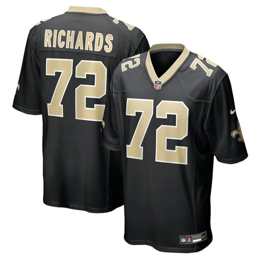 Asim Richards New Orleans Saints Team Game Jersey - Black | NFL Jerseys