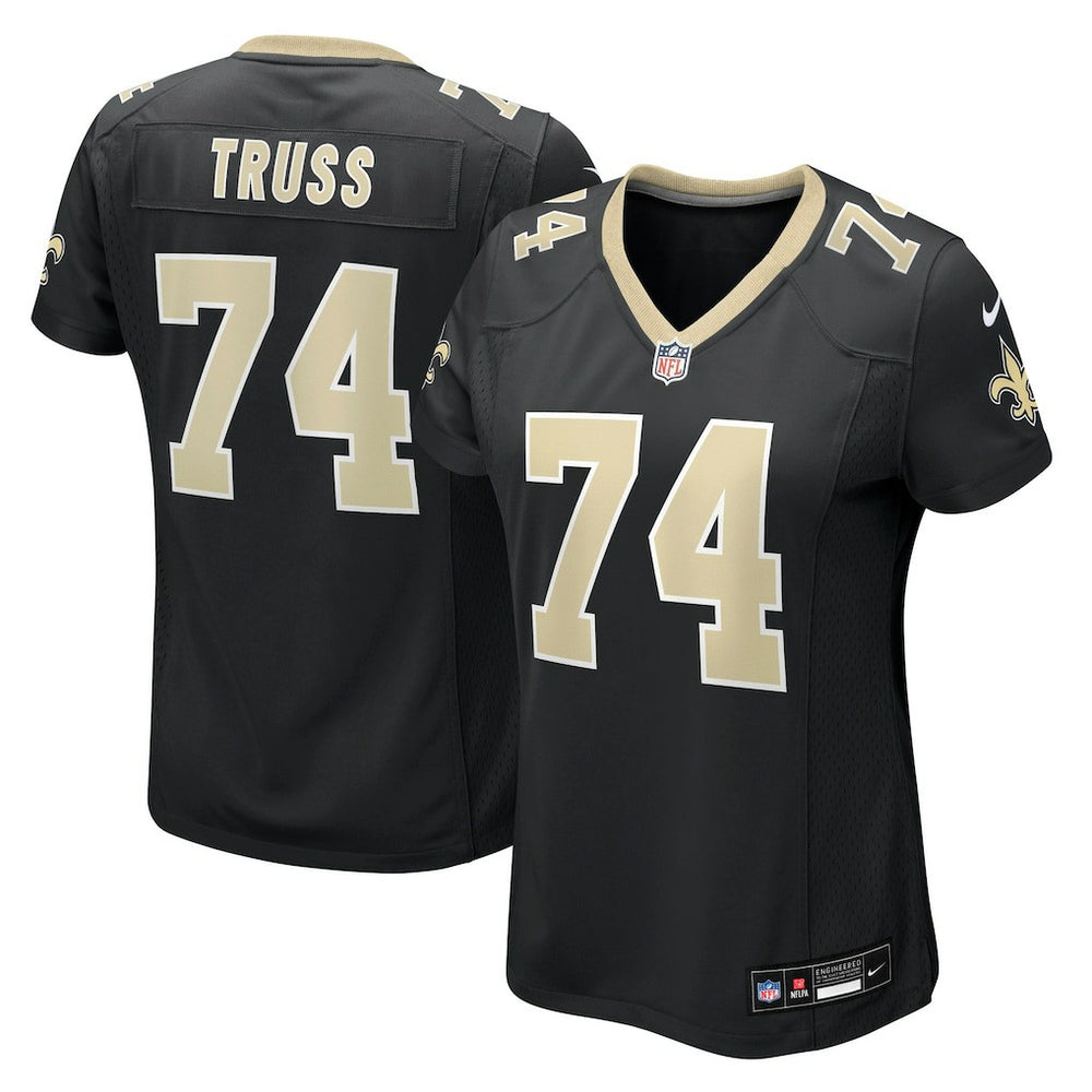Xavier Truss New Orleans Saints Women's Team Game Jersey Black - Nike