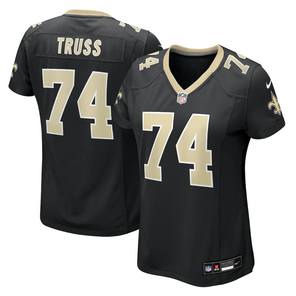 Xavier Truss New Orleans Saints Women's Team Game Jersey Black - Nike
