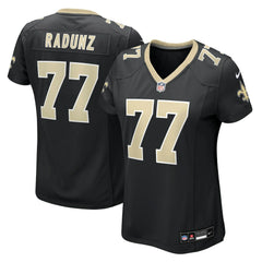Dillon Radunz New Orleans Saints Women's Team Game Jersey Black - Nike