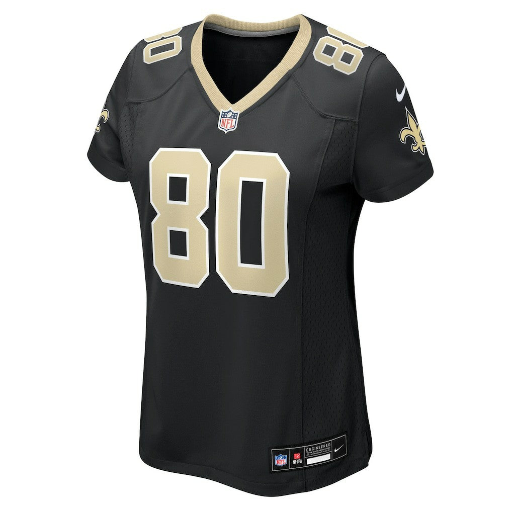 Moliki Matavao New Orleans Saints Women's Team Game Jersey Black - Nike