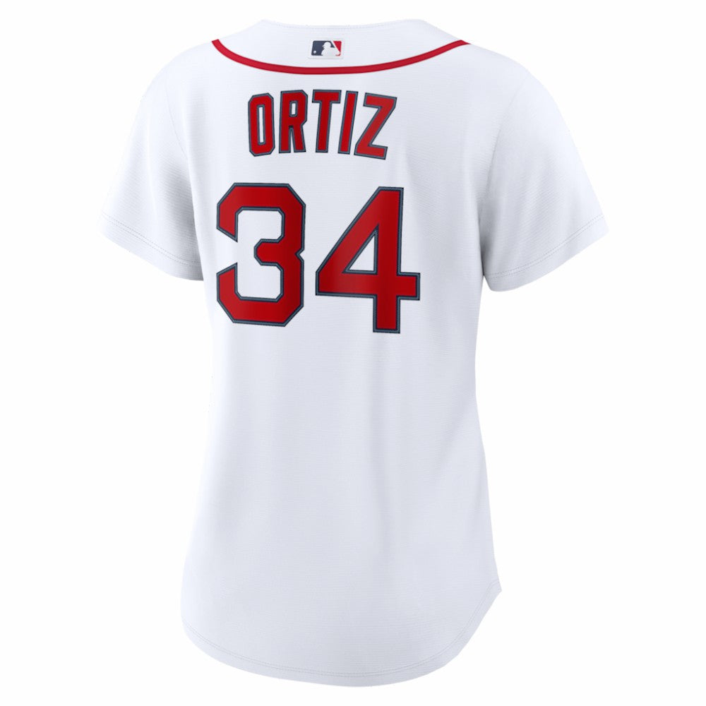David Ortiz Boston Red Sox Nike Women's Home Replica Player Jersey Clearance