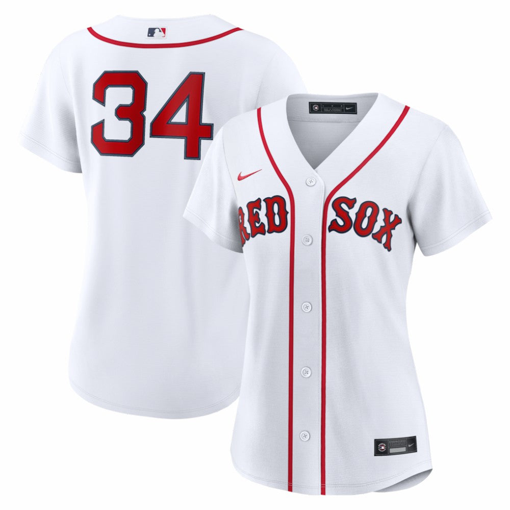 David Ortiz Boston Red Sox Nike Women's Home Replica Player Jersey - White | MLB Jerseys