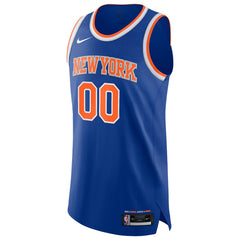 Nike - New York Knicks Authentic Custom Jersey - Icon Edition - Blue