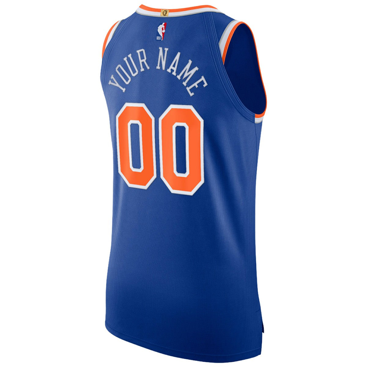 Nike - New York Knicks Authentic Custom Jersey - Icon Edition - Blue