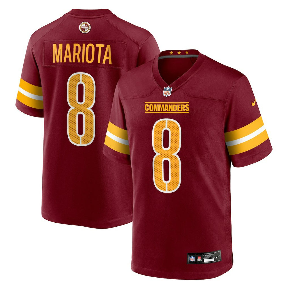 Marcus Mariota Washington Commanders Team Game Jersey Burgundy - Nike