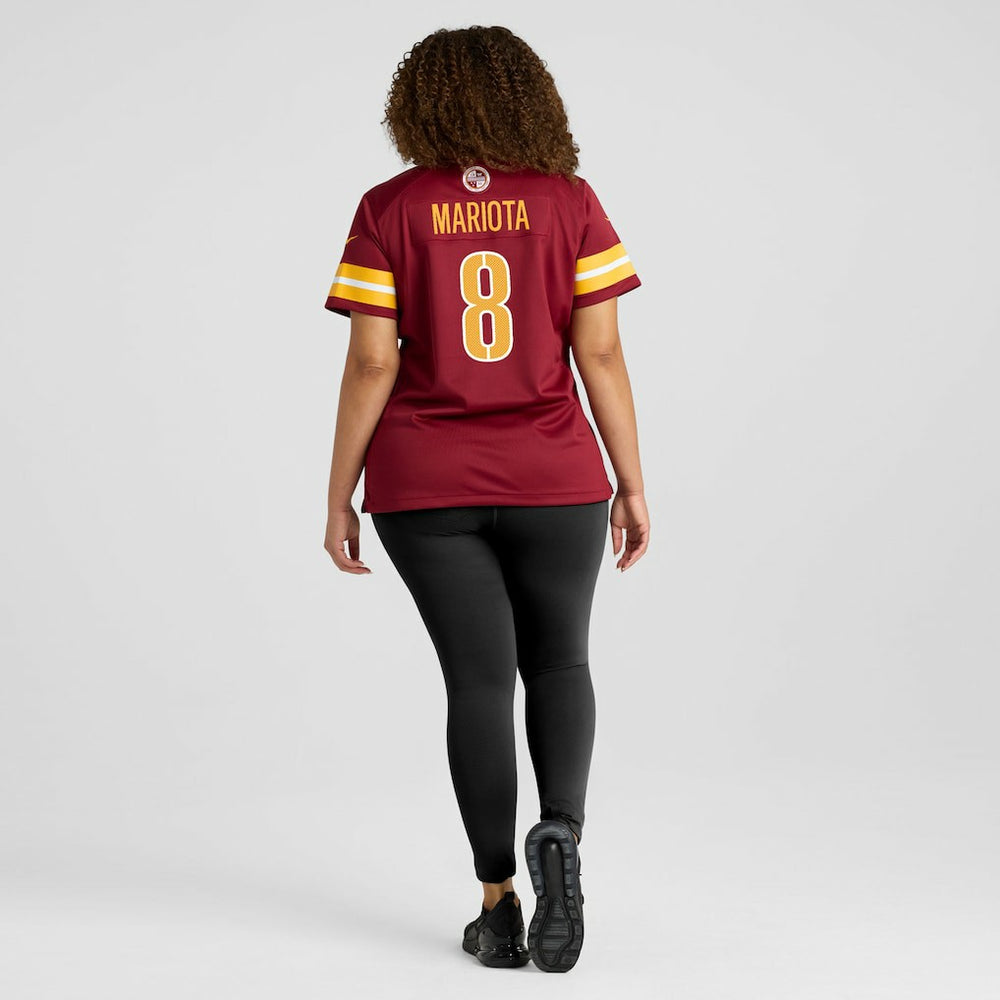 Marcus Mariota Washington Commanders Women's Team Game Jersey Burgundy - Nike