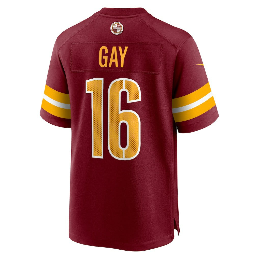 Matt Gay Washington Commanders Team Game Jersey Burgundy - Nike