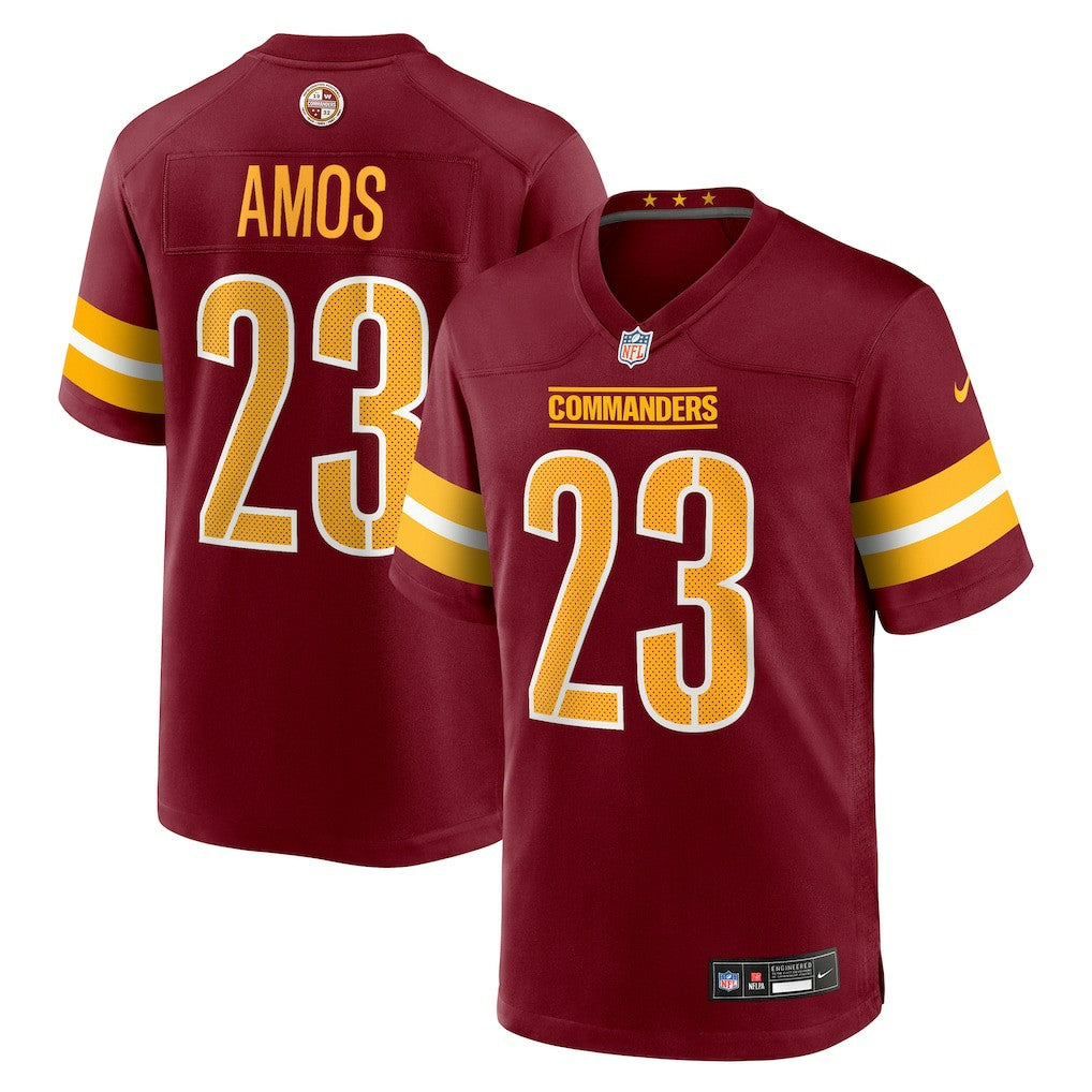 Trey Amos Washington Commanders Team Game Jersey Burgundy - Nike