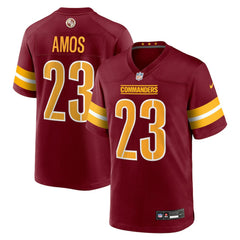 Trey Amos Washington Commanders Team Game Jersey Burgundy - Nike