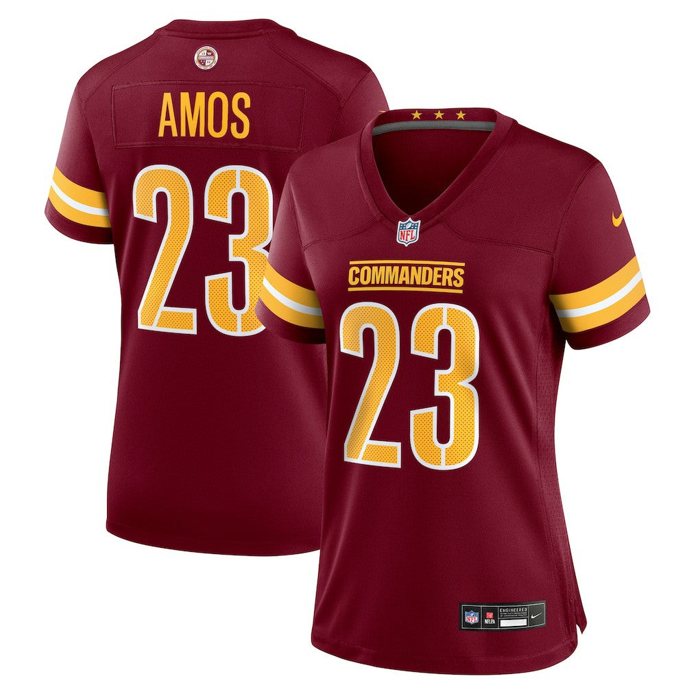 Trey Amos Washington Commanders Women's Team Game Jersey Burgundy - Nike