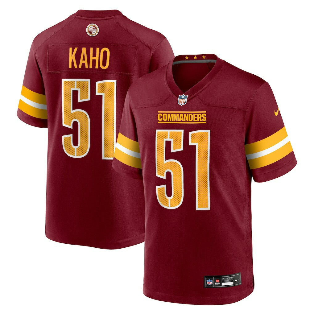 Ale Kaho Washington Commanders Team Game Jersey Burgundy - Nike