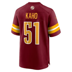 Ale Kaho Washington Commanders Team Game Jersey Burgundy - Nike