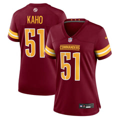 Ale Kaho Washington Commanders Women's Team Game Jersey Burgundy - Nike