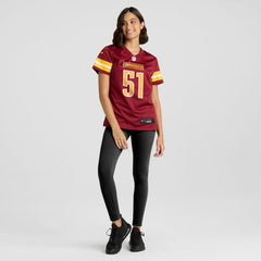 Ale Kaho Washington Commanders Women's Team Game Jersey Burgundy - Nike