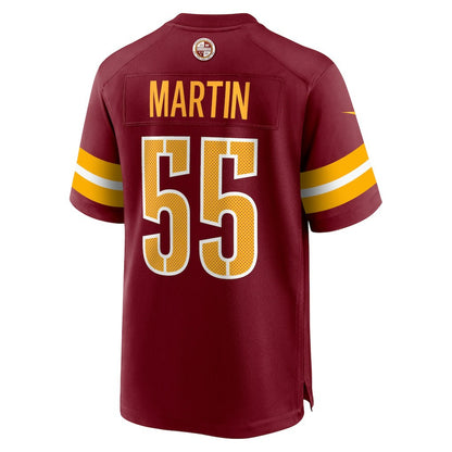 Jacob Martin Washington Commanders Team Game Jersey - Burgundy | NFL Jerseys