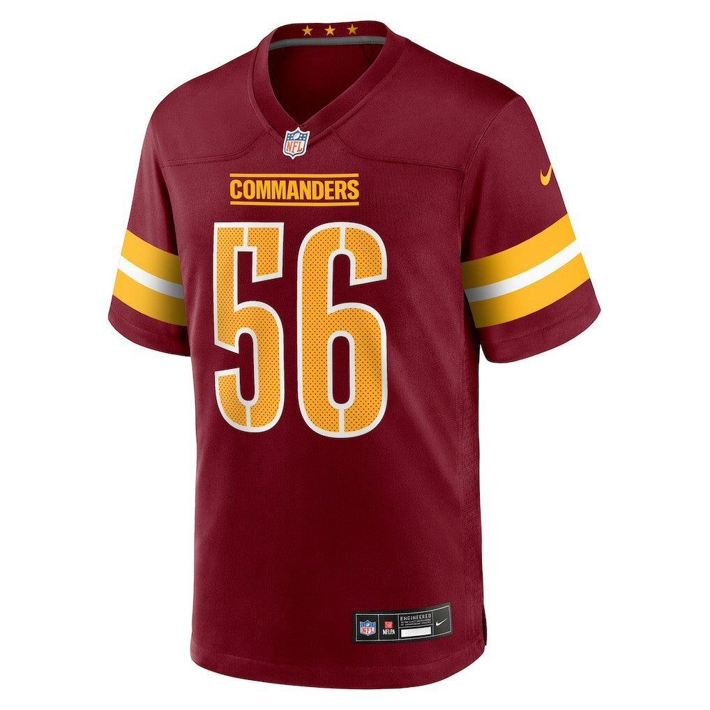Kain Medrano Washington Commanders Team Game Jersey Burgundy - Nike