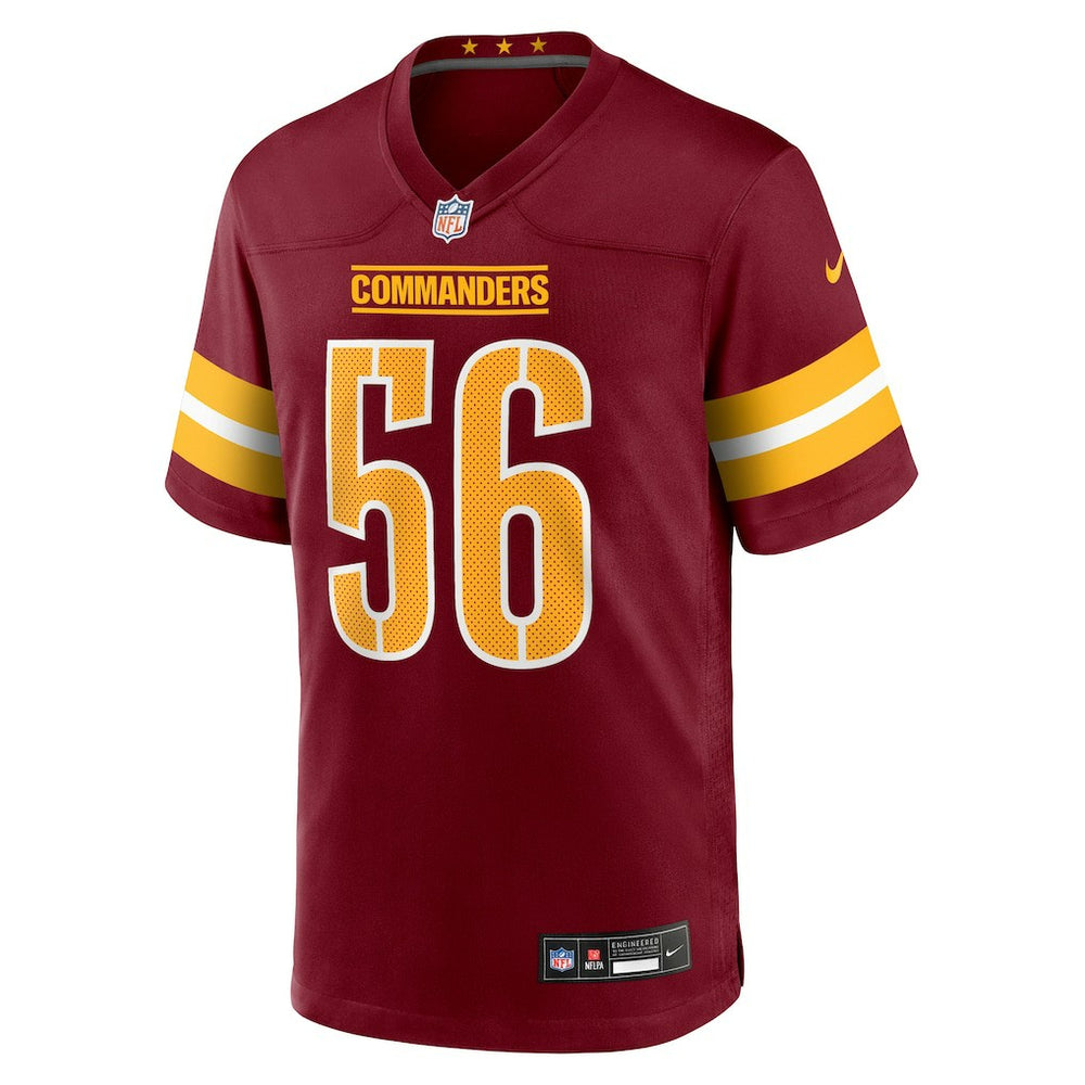 Kain Medrano Washington Commanders Team Game Jersey Burgundy - Nike