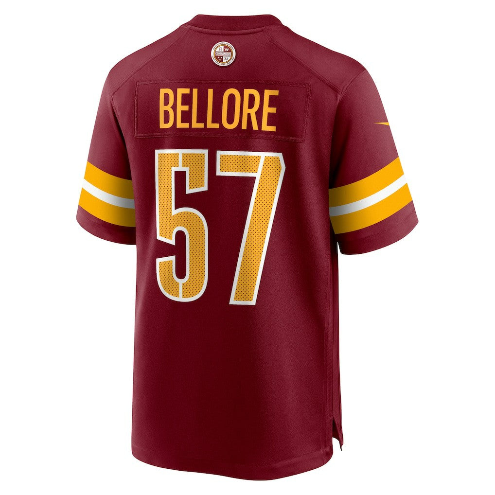 Nick Bellore Washington Commanders Team Game Jersey Burgundy - Nike