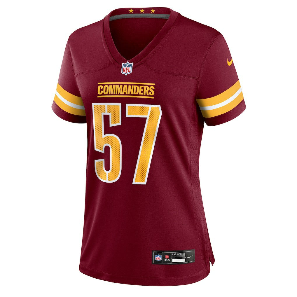Nick Bellore Washington Commanders Women's Team Game Jersey Burgundy - Nike