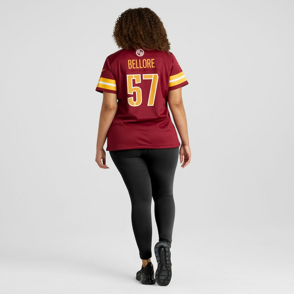 Nick Bellore Washington Commanders Women's Team Game Jersey - Burgundy | NFL Jerseys