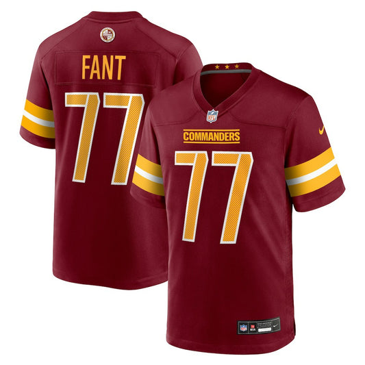 George Fant Washington Commanders Team Game Jersey - Burgundy | NFL Jerseys