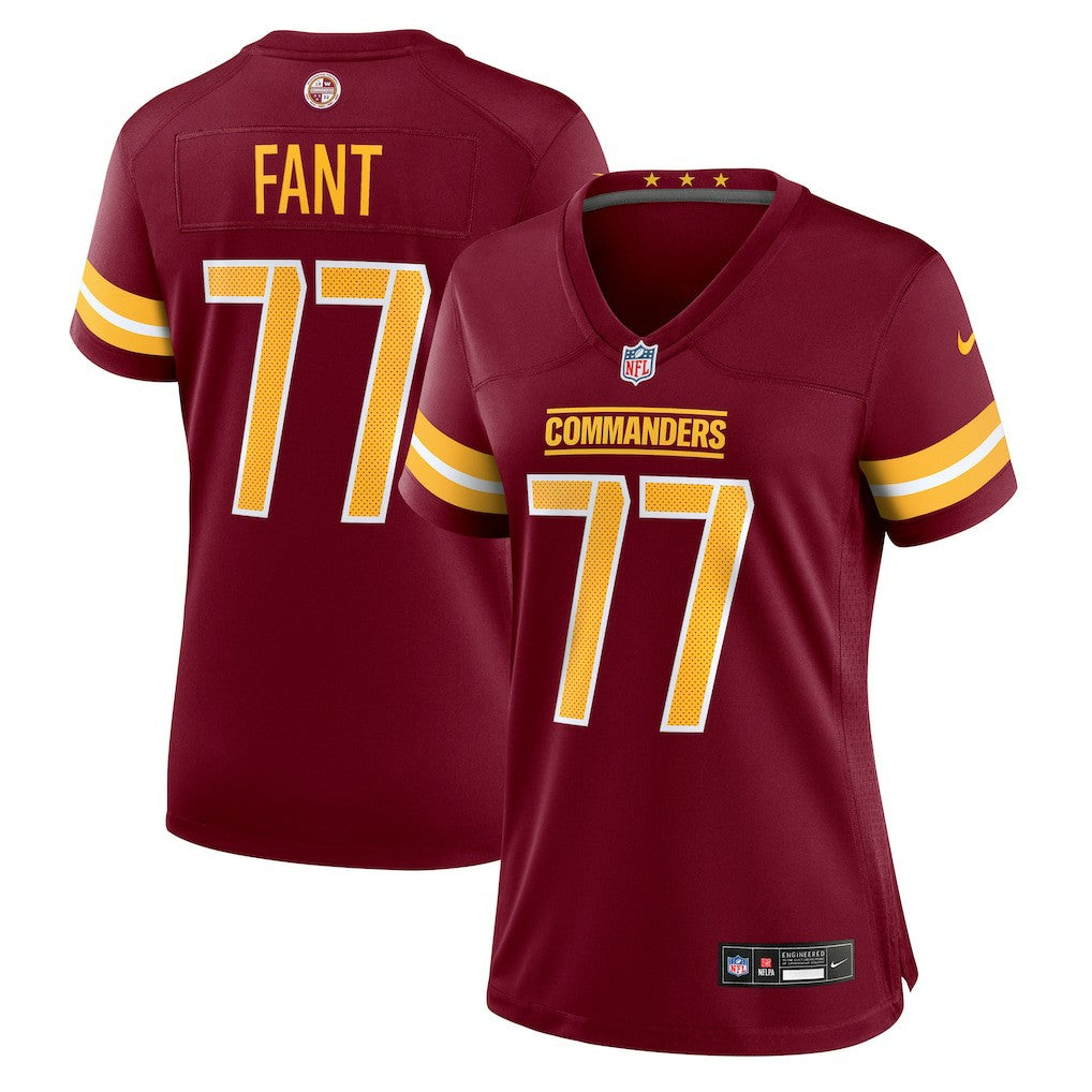 George Fant Washington Commanders Women's Team Game Jersey Burgundy - Nike
