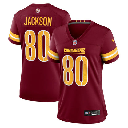 Tyree Jackson Washington Commanders Women's Team Game Jersey - Burgundy | NFL Jerseys