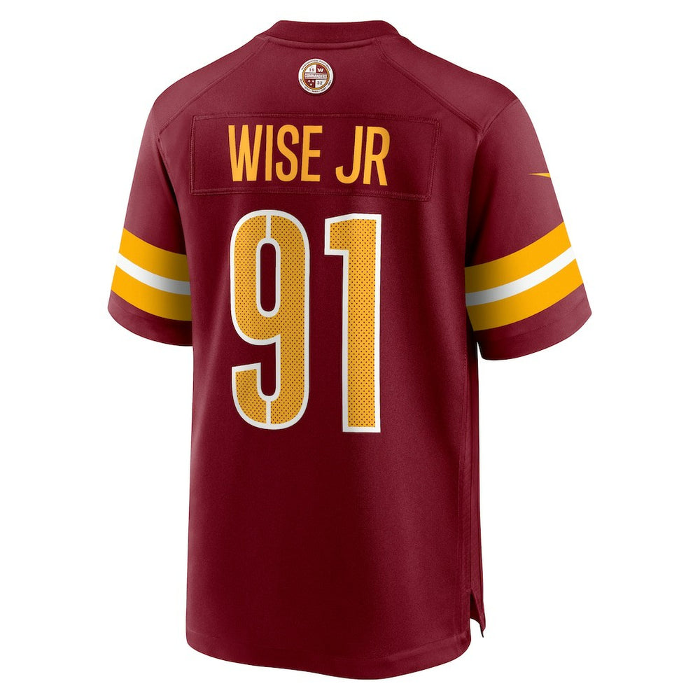 Deatrich Wise Jr. Washington Commanders Team Game Jersey Burgundy - Nike