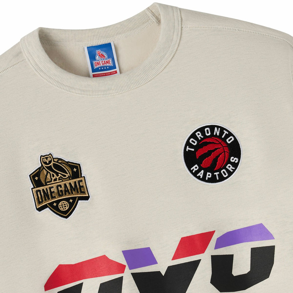 NBA - Toronto Raptors OVO x NBA Fleece Sweatshirt - Natural